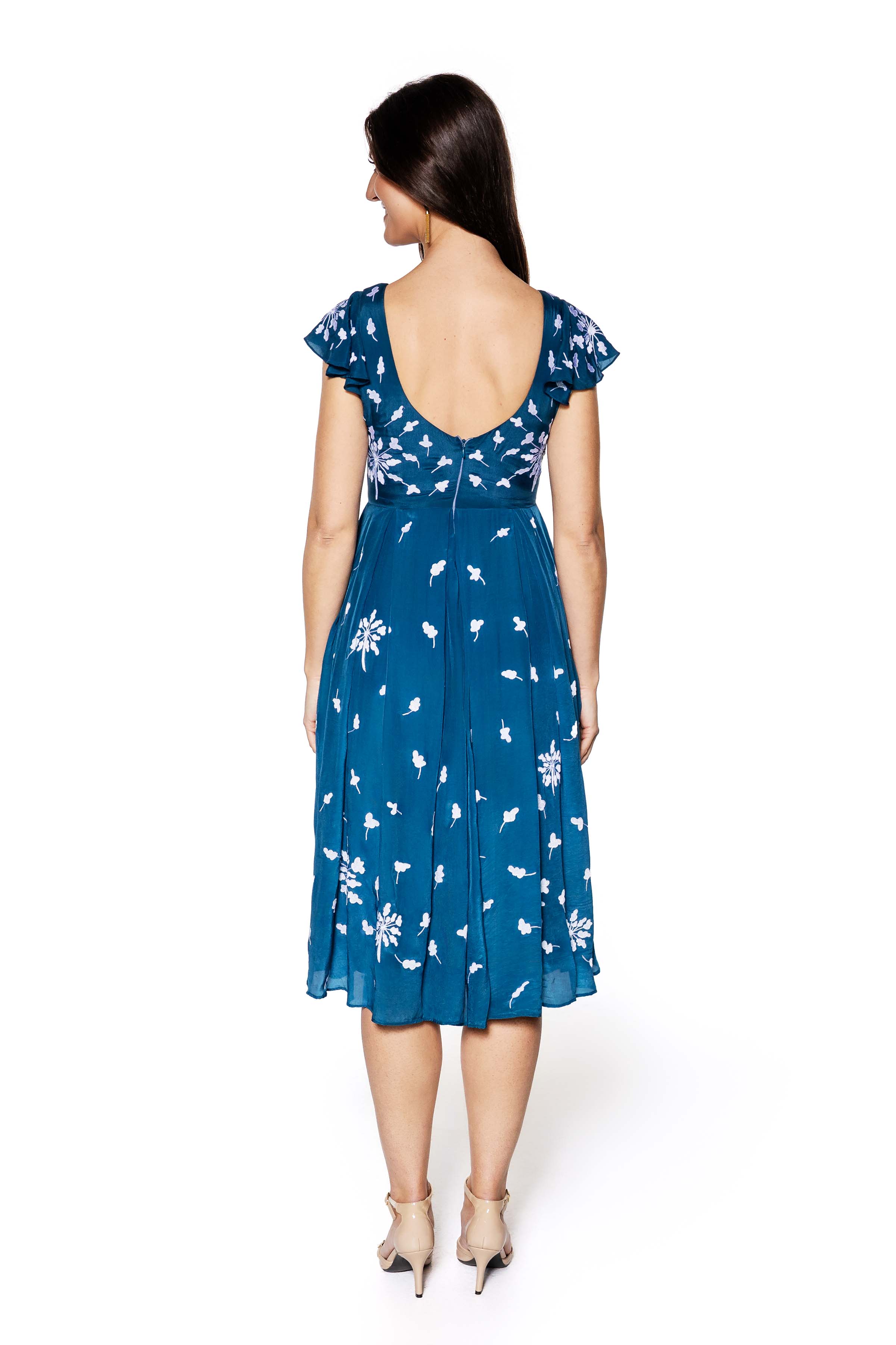 Chelsea Embroidered Viscose Dress