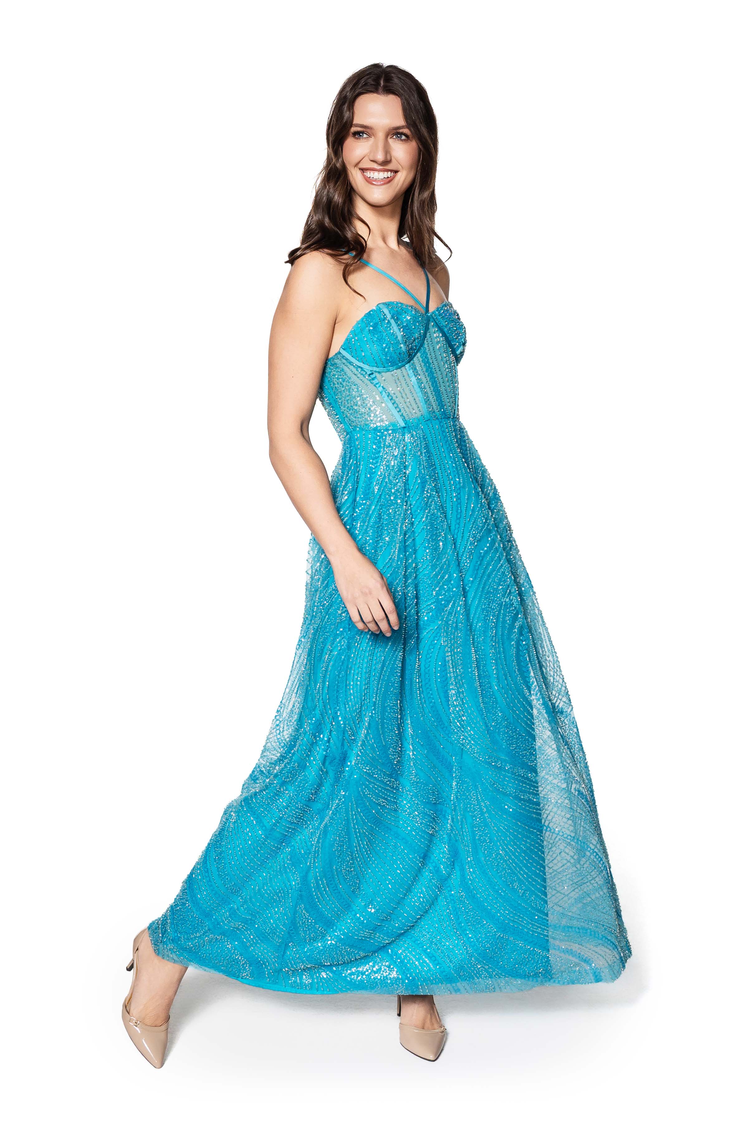 Mirage Embellished Gown