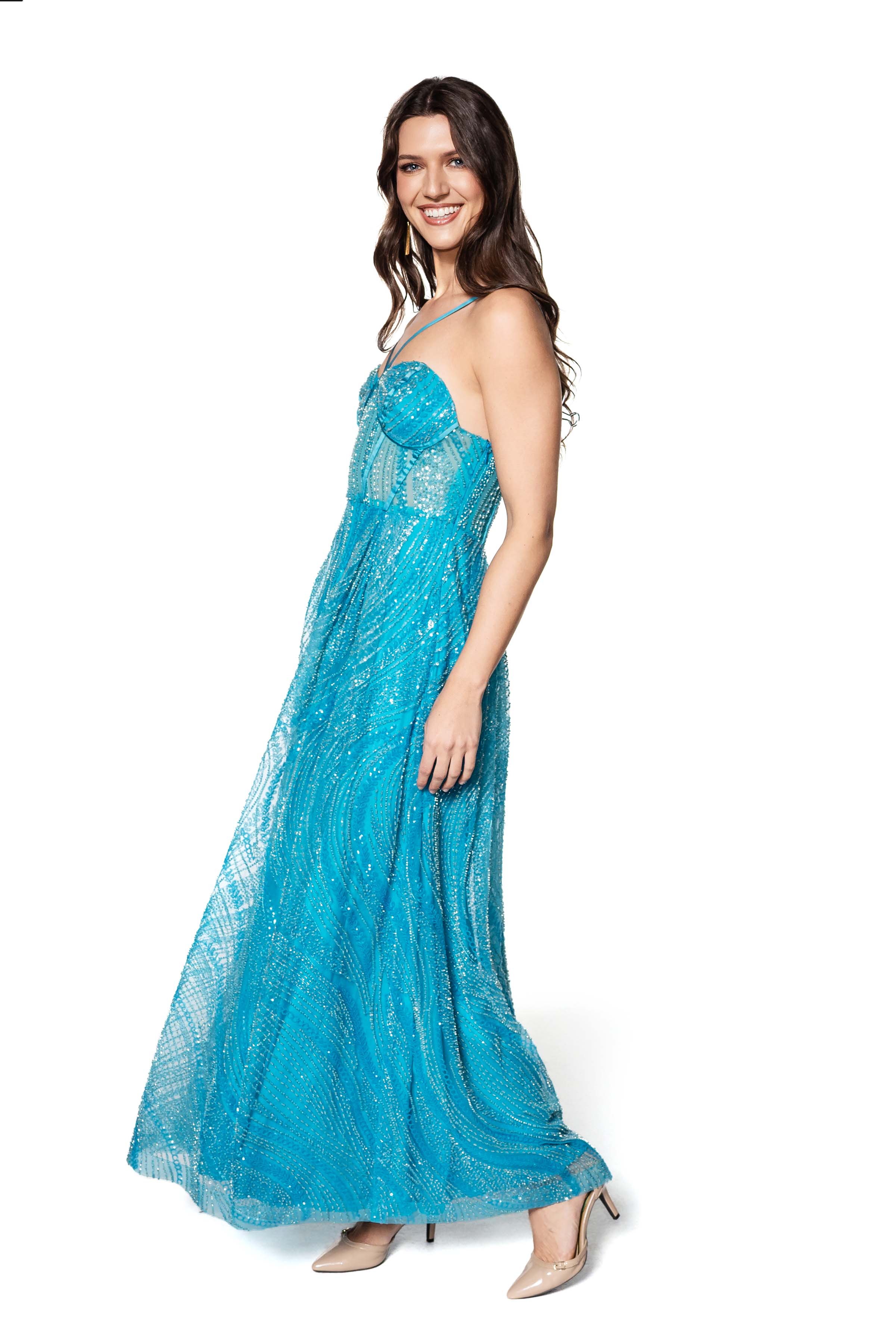 Mirage Embellished Gown