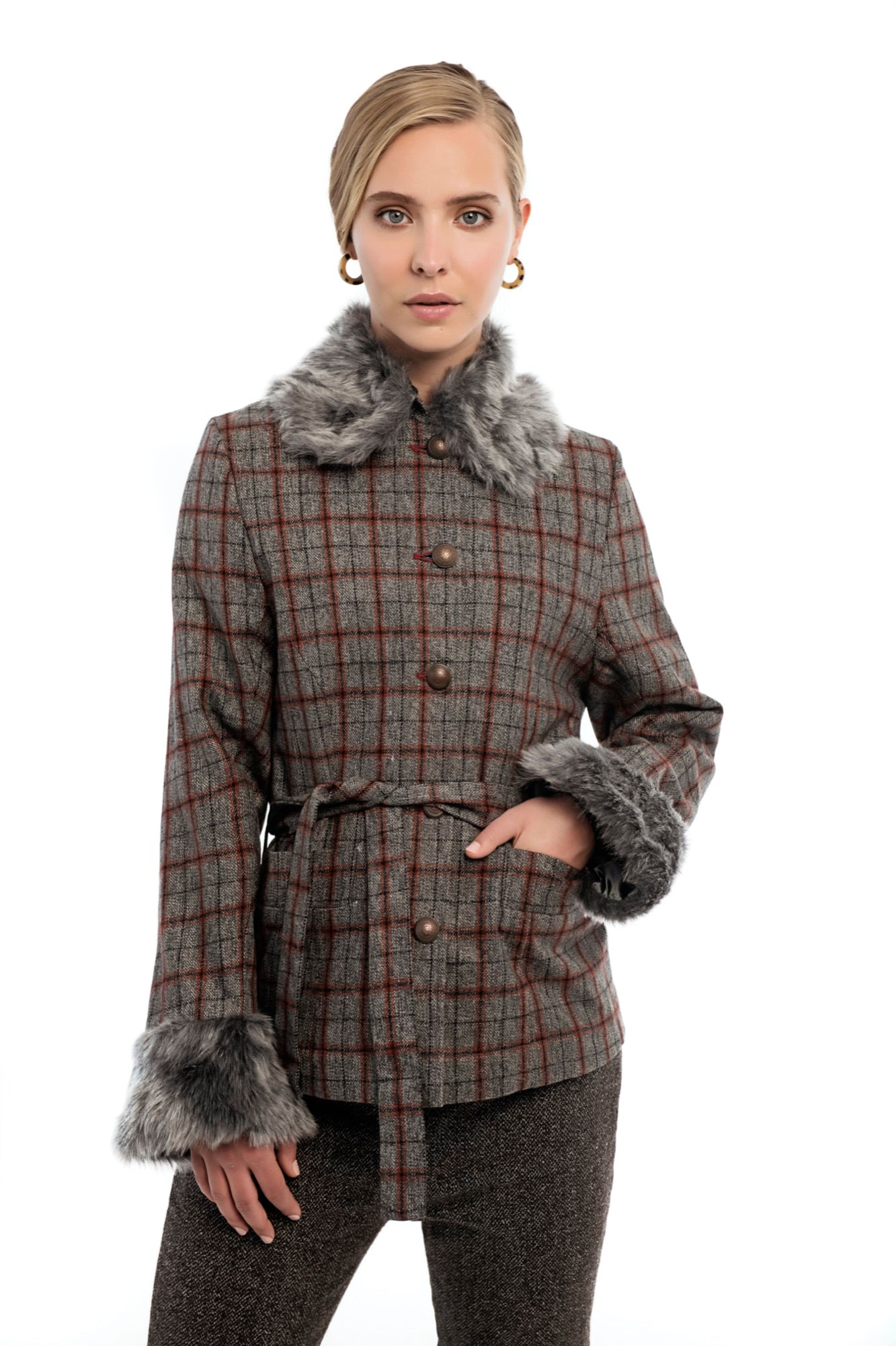 ORACHE Faux Fur Jacket