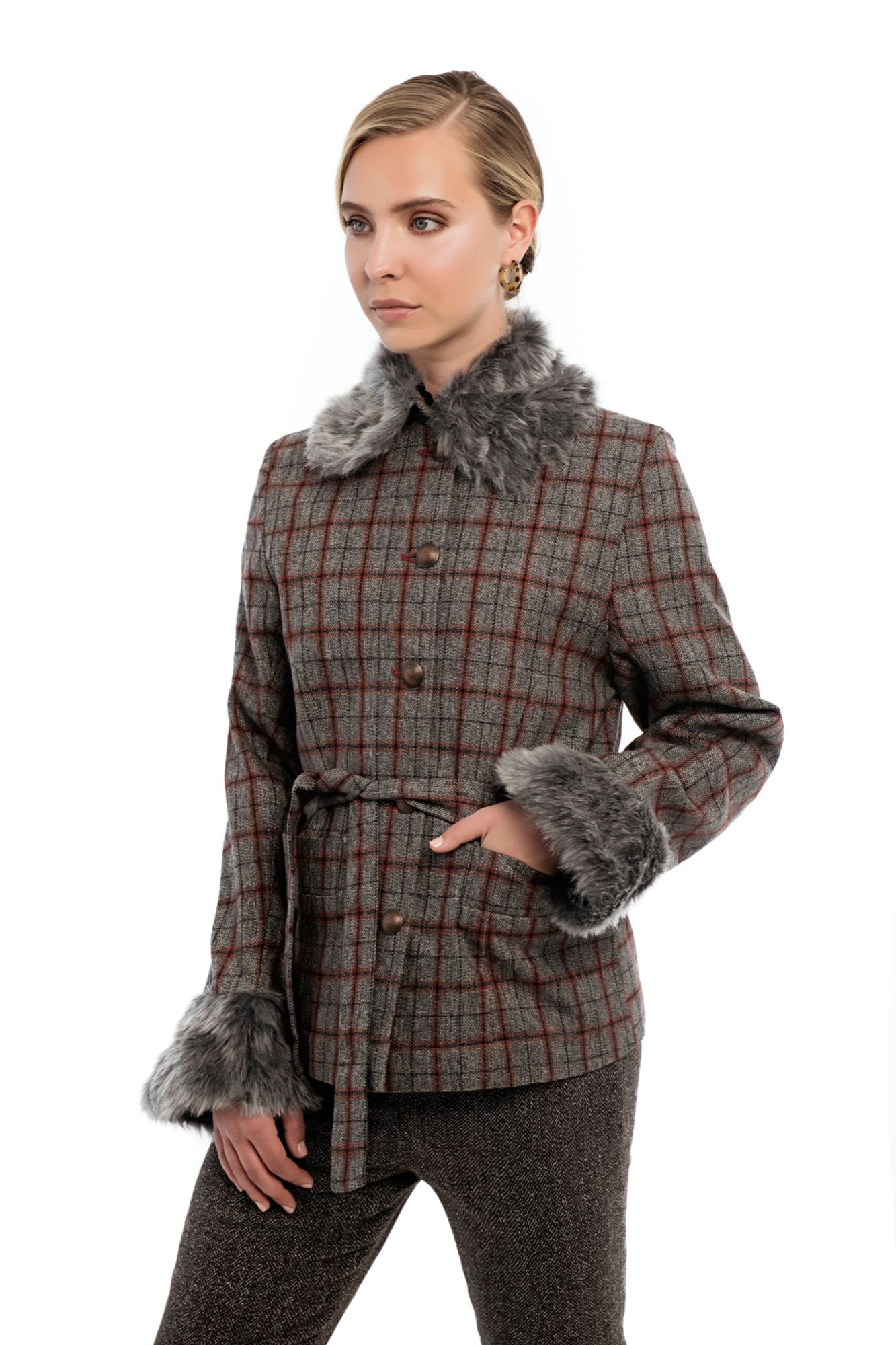 ORACHE Faux Fur Jacket