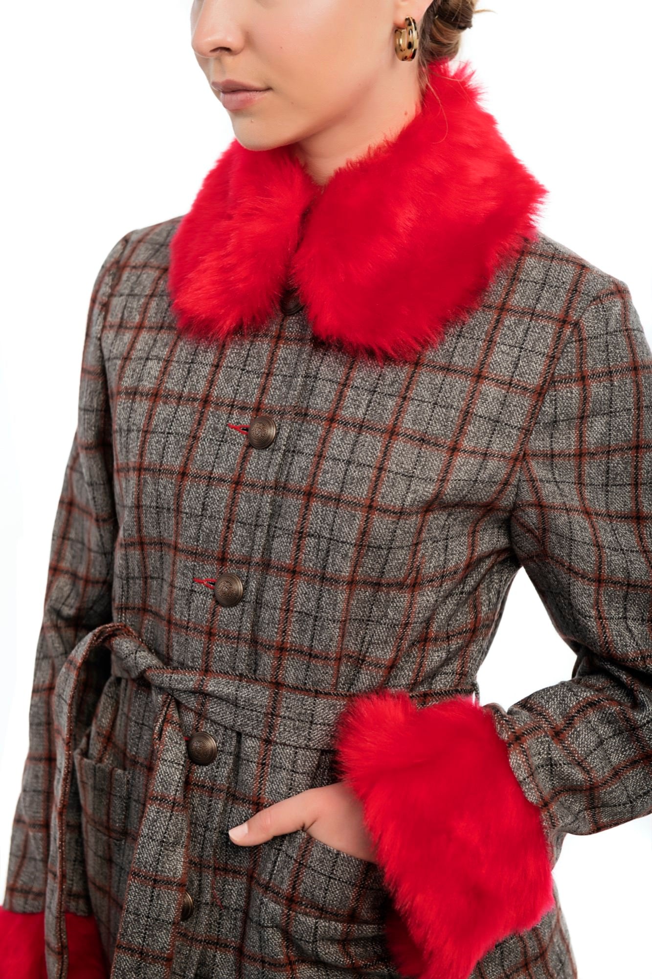 ORACHE Faux Fur Jacket