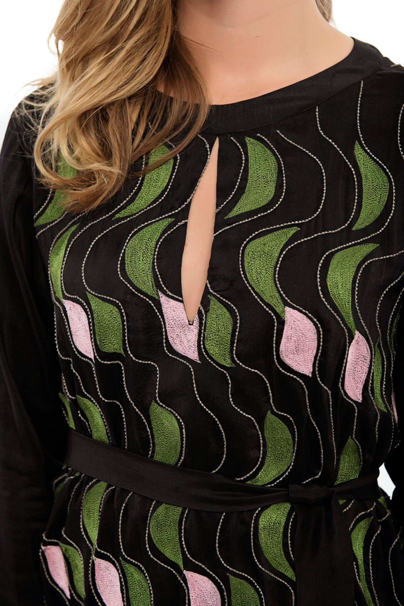 GEILSTON Embroidered Dress