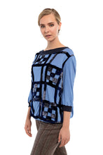 Load image into Gallery viewer, MUNROE Embroidered Silk Top