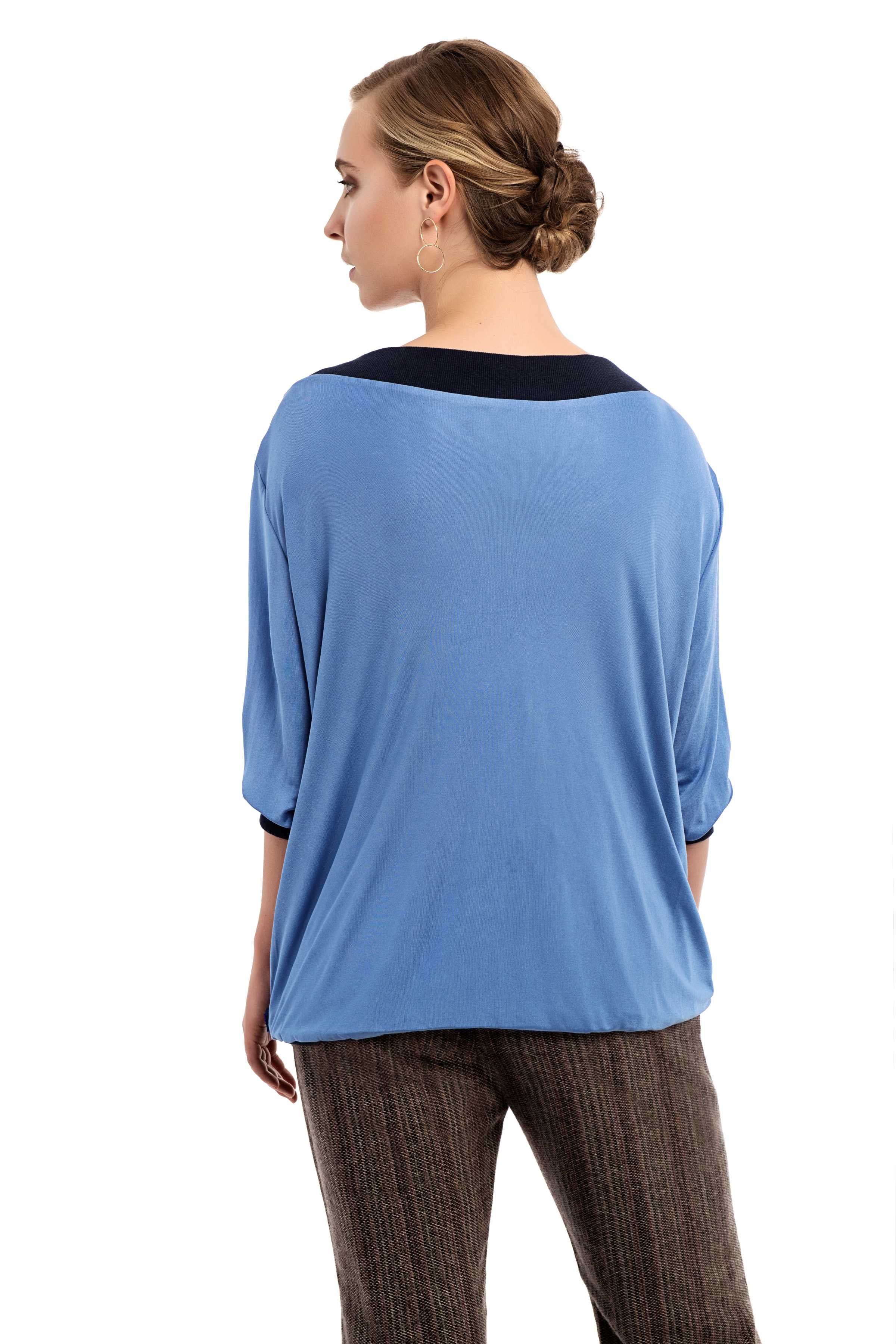 MUNROE Embroidered Silk Top