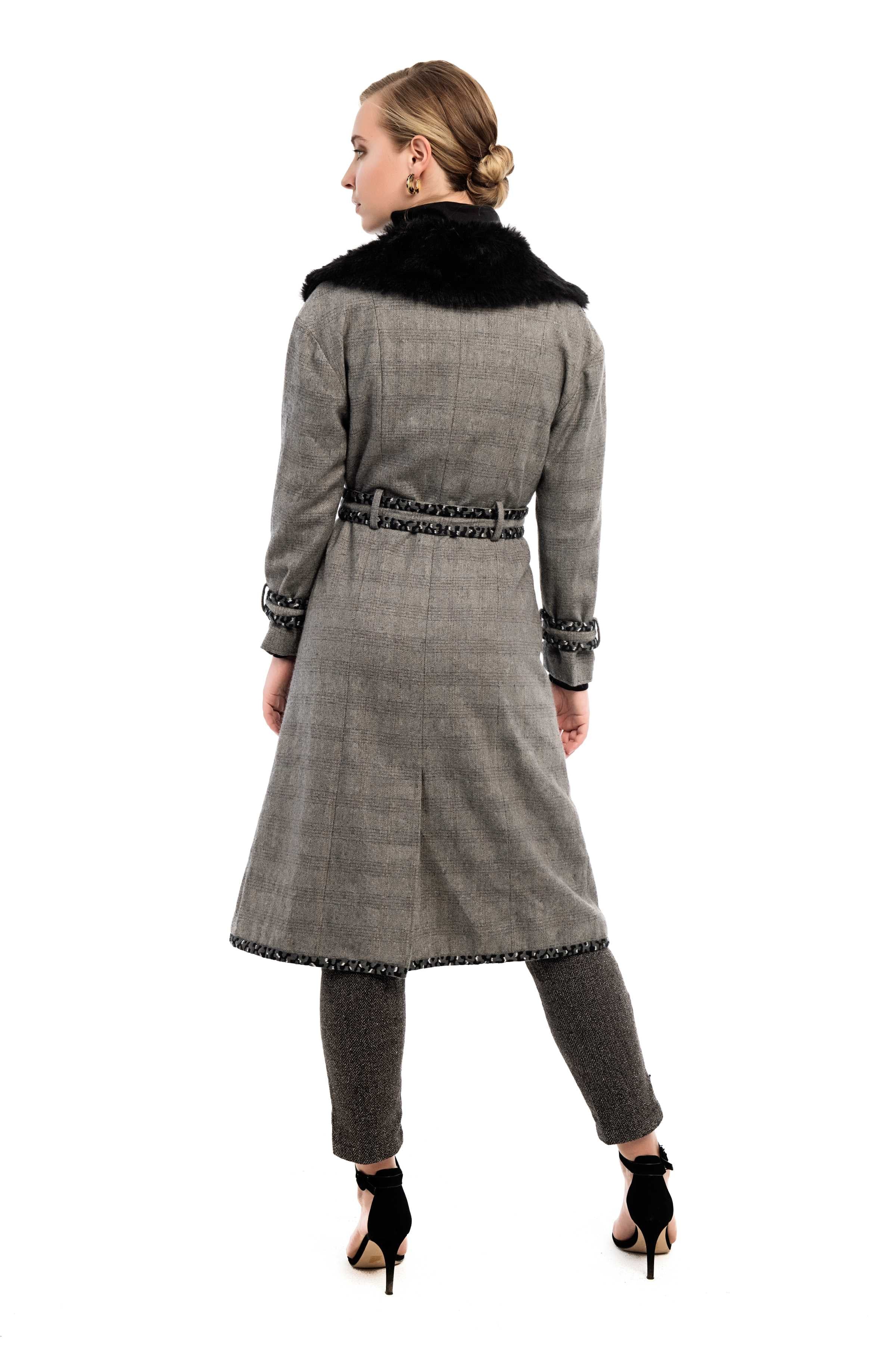 PARNASSIA Faux Fur Coat