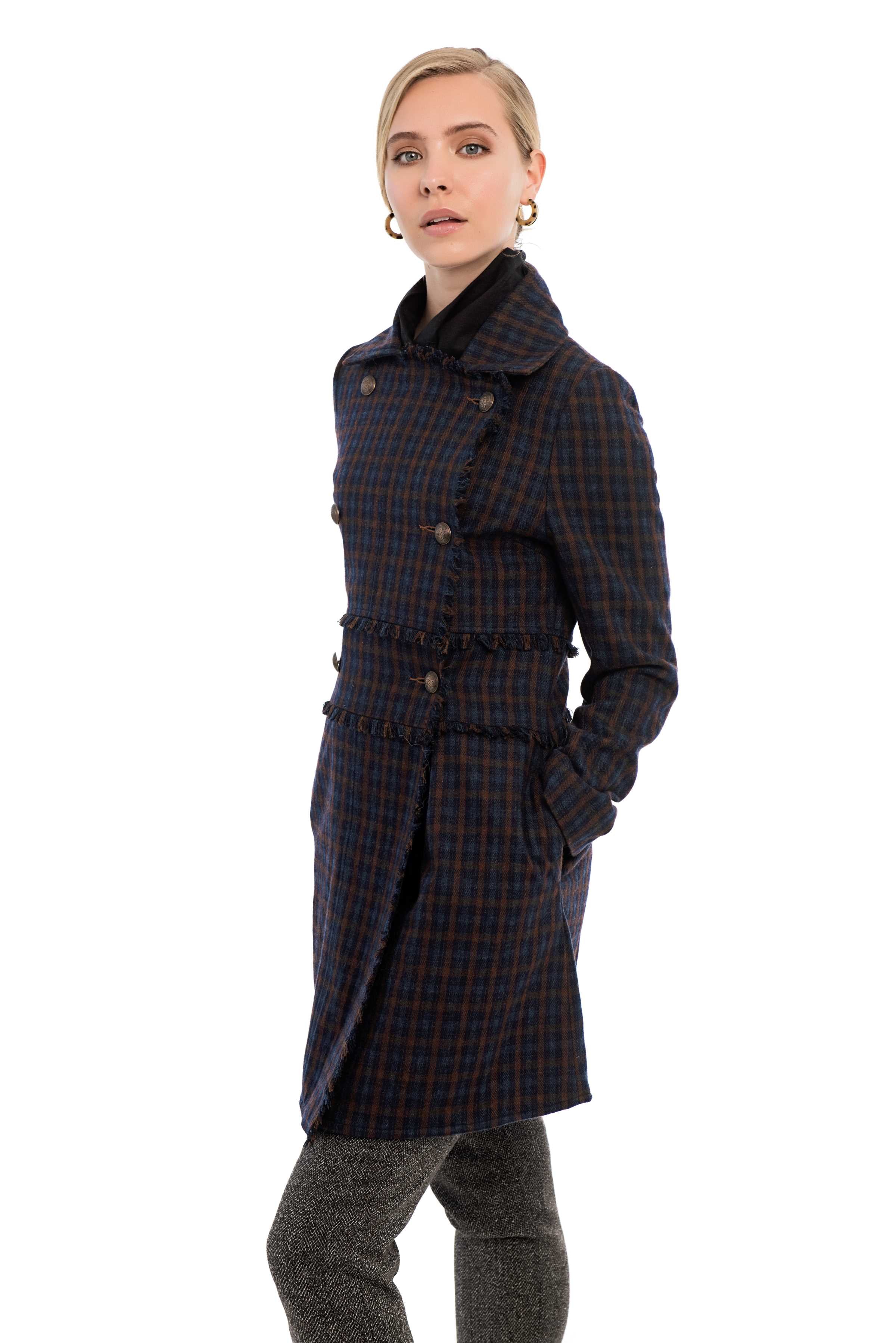 BUCHANAN Plaid Coat