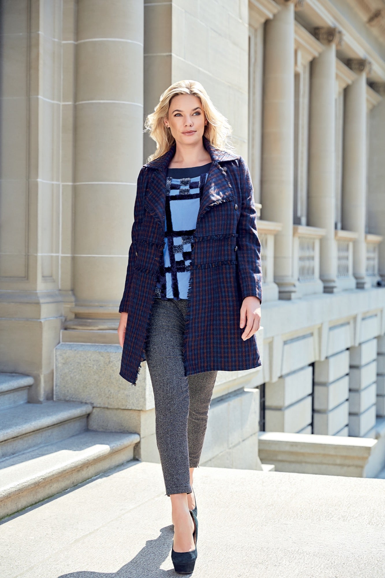 BUCHANAN Plaid Coat