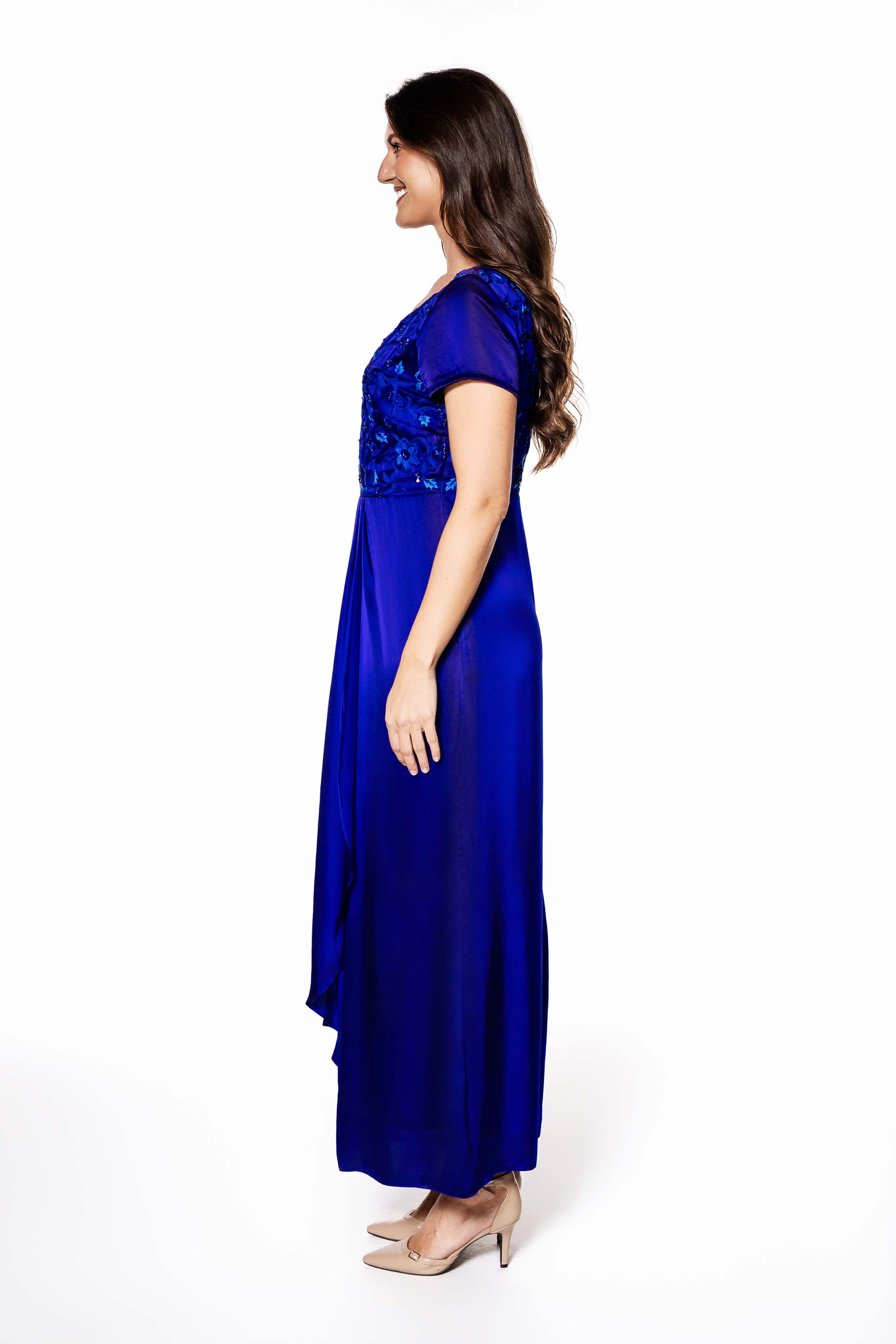 Enchanted Embellished Silk Gown