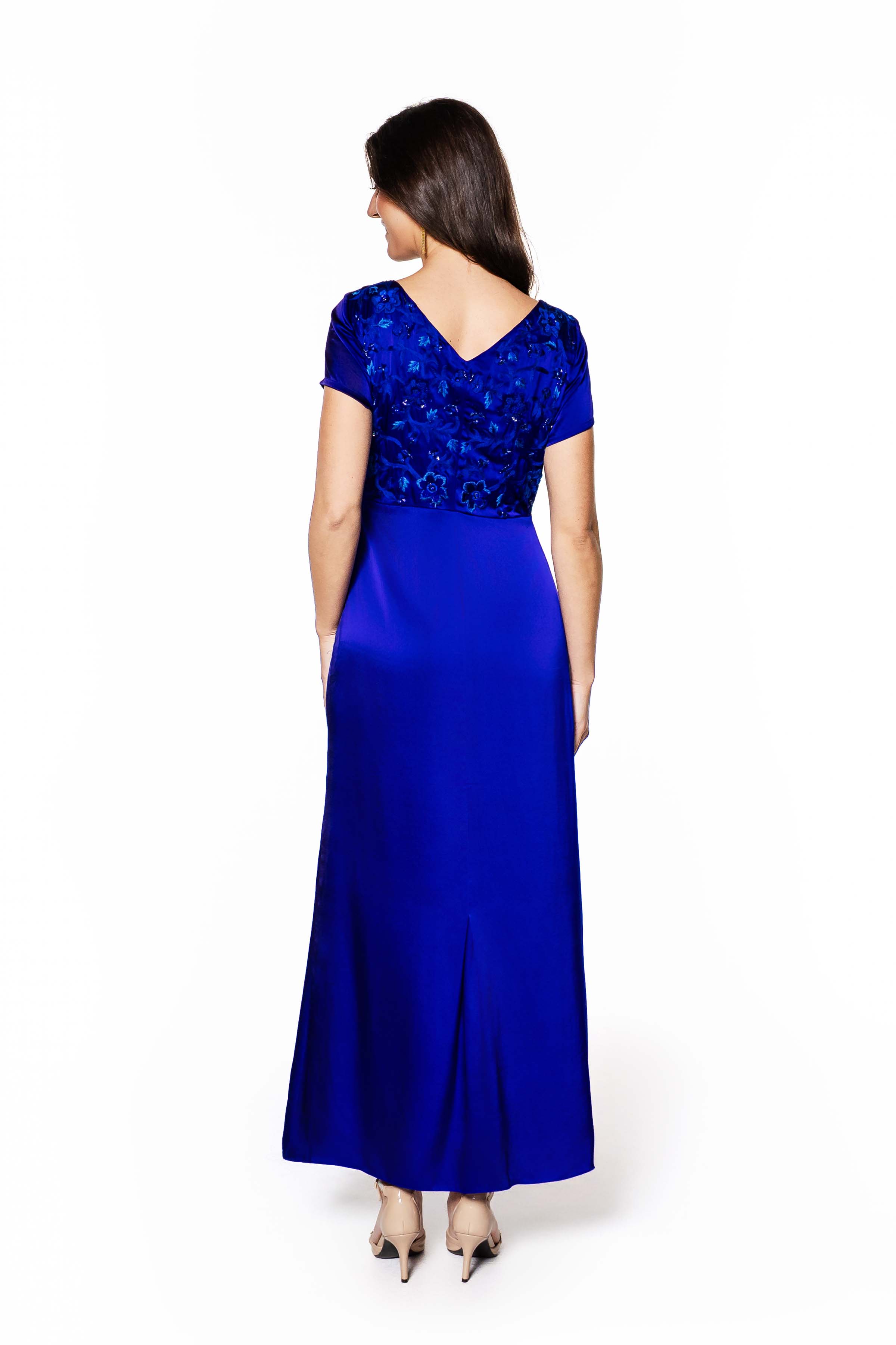 Enchanted Embellished Silk Gown