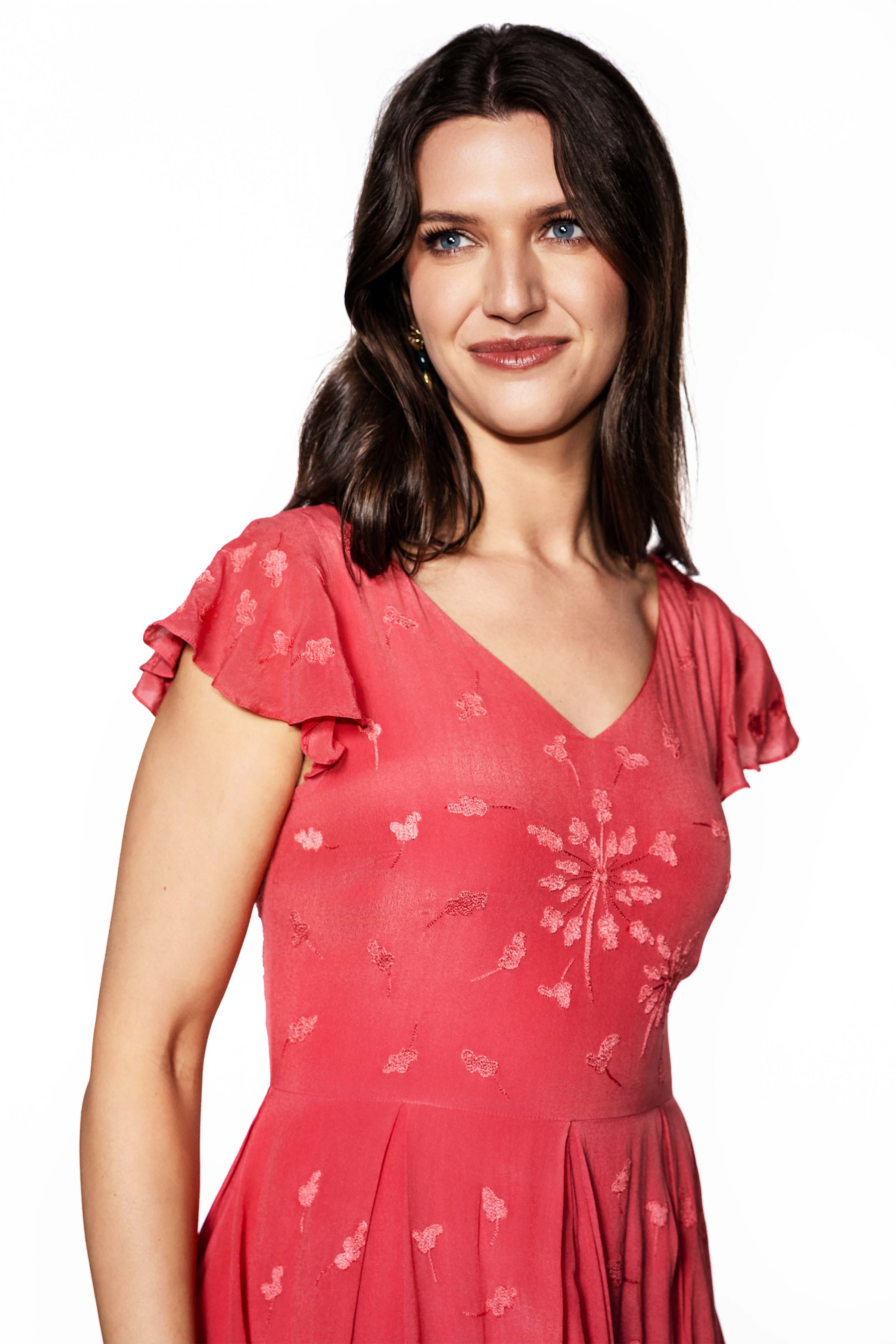Chelsea Embroidered Viscose Dress