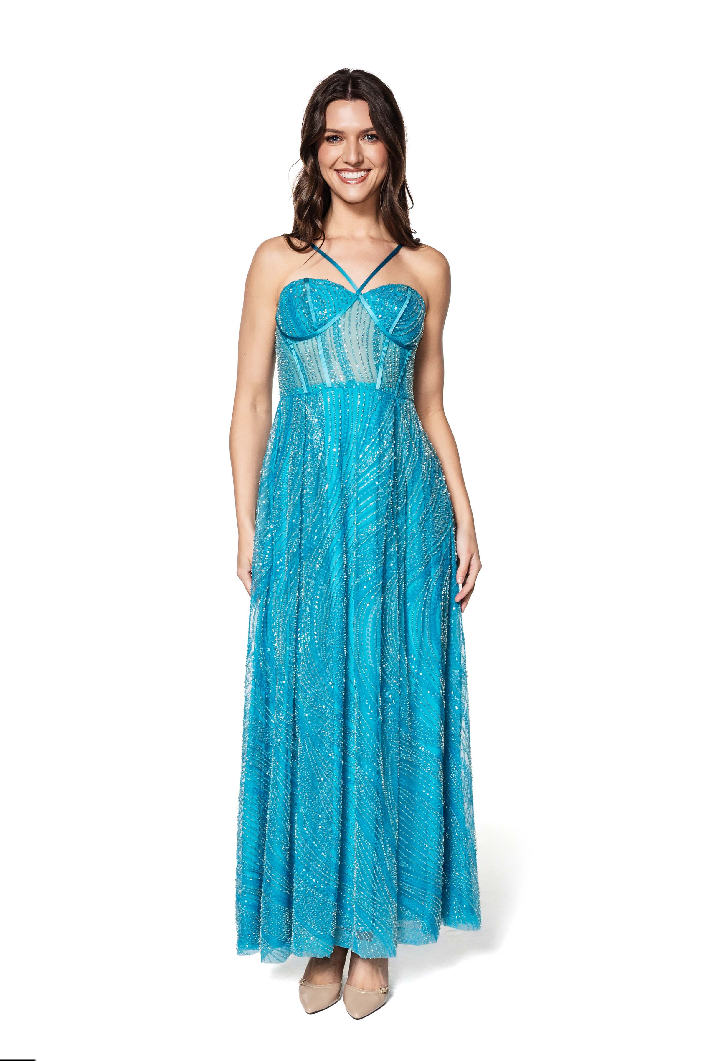 Mirage Embellished Gown