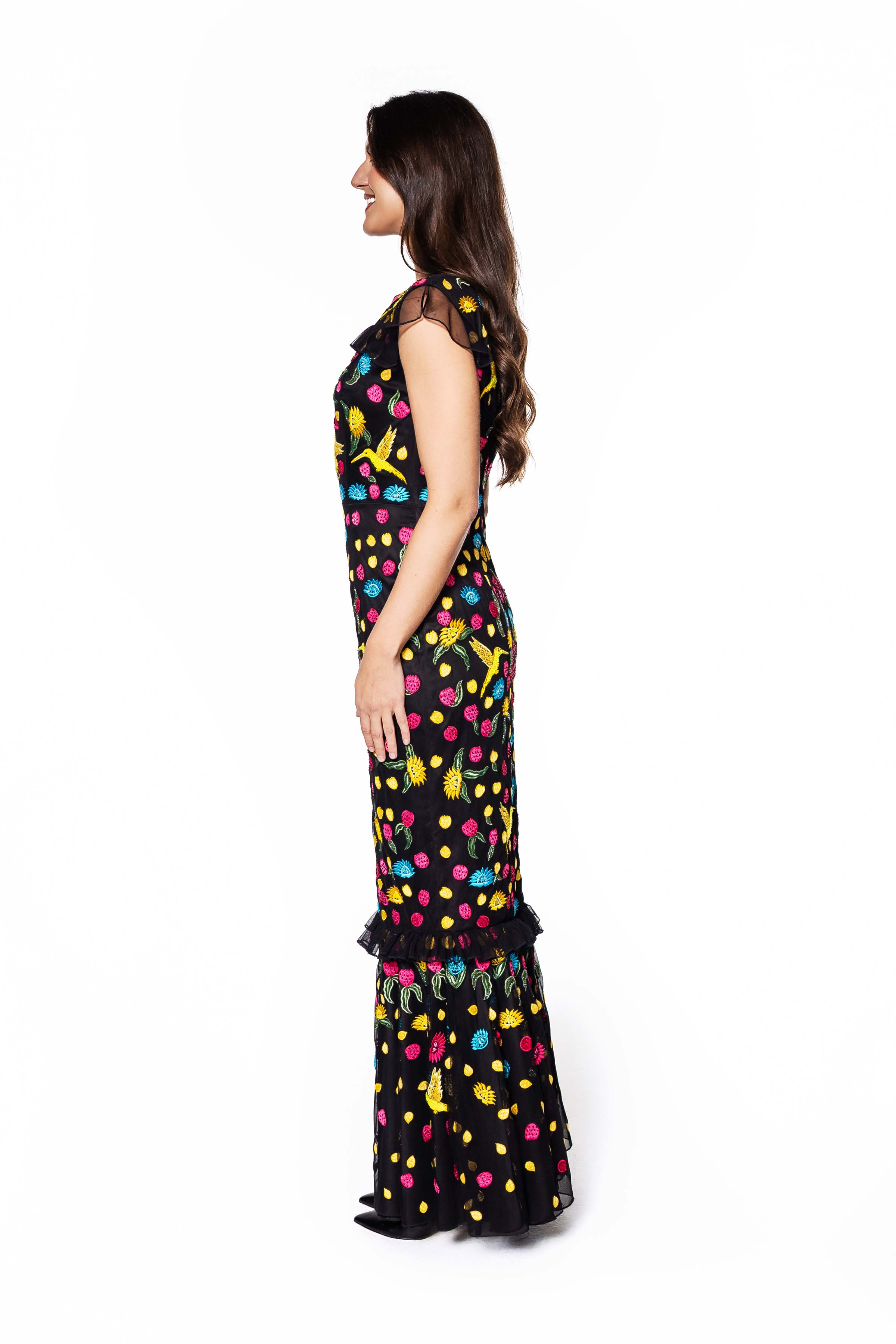 Berzelia Embroidered Gown