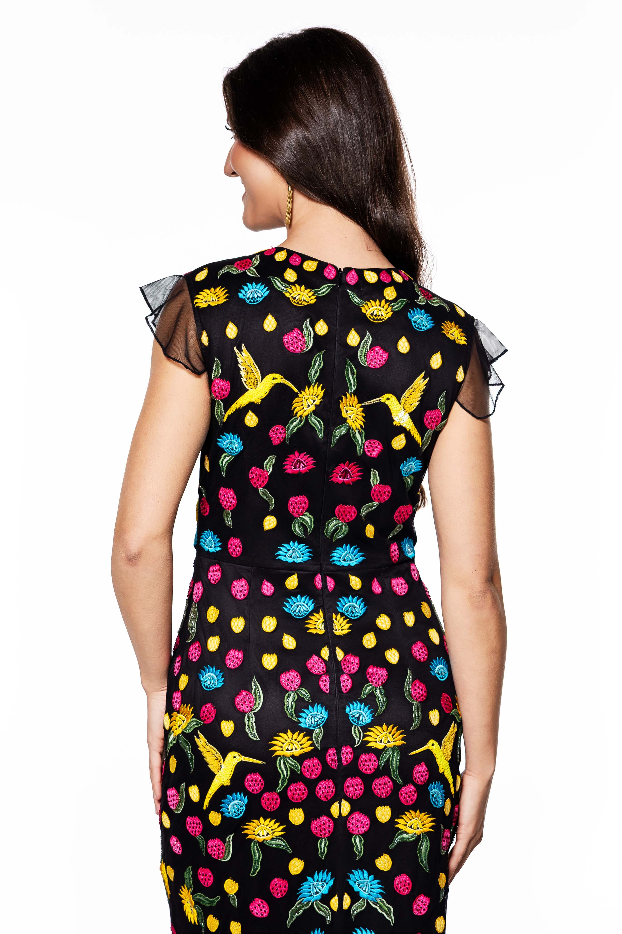 Berzelia Embroidered Gown