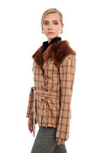 Load image into Gallery viewer, CAWDOR Faux Fur Jacket