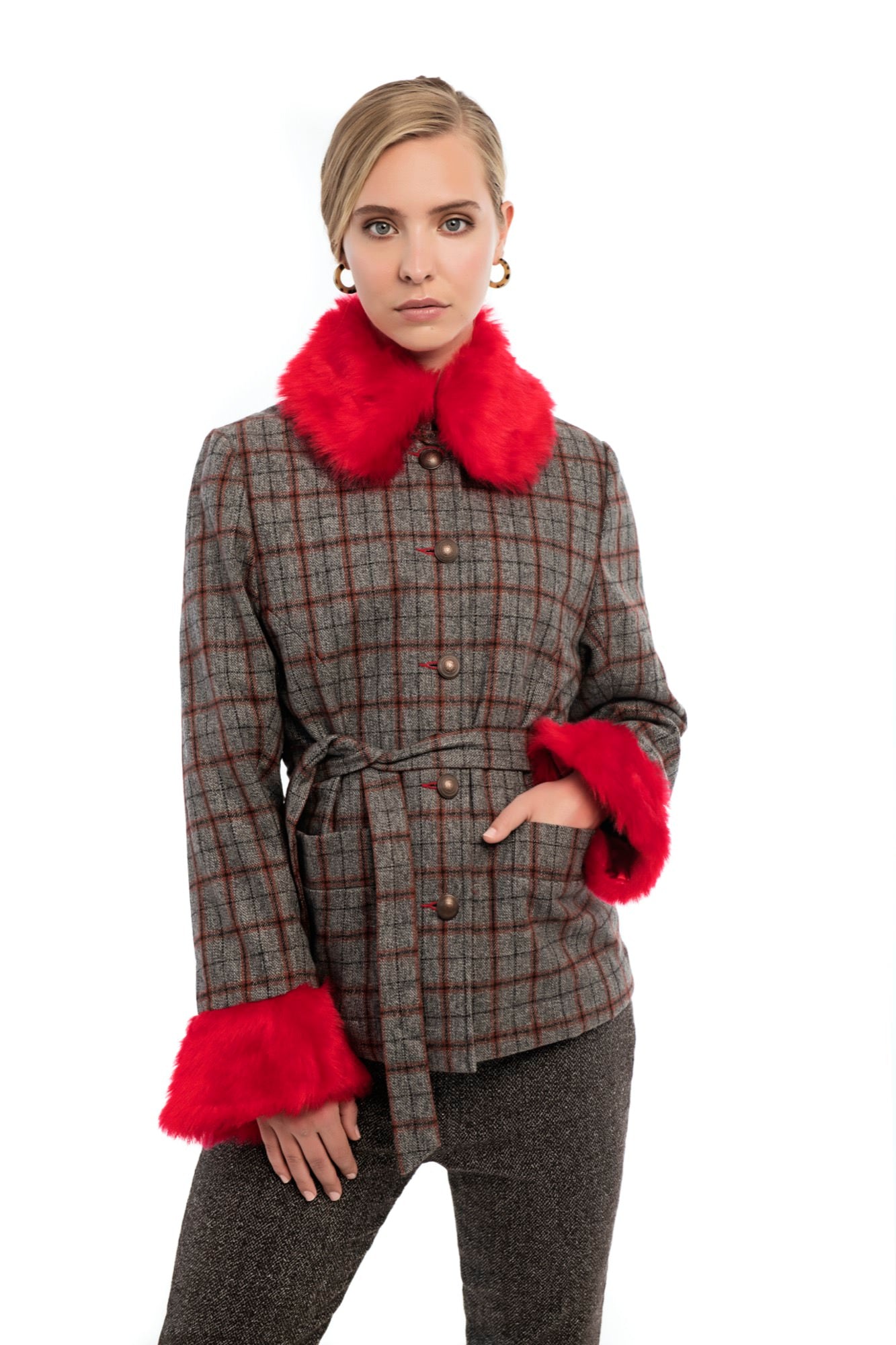 ORACHE Faux Fur Jacket