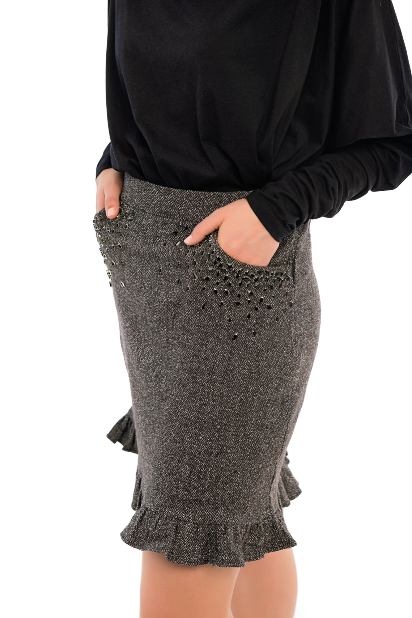 WALLACE Embellished Skirt
