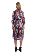 Load image into Gallery viewer, LEWIS Printed Shirt Dress
