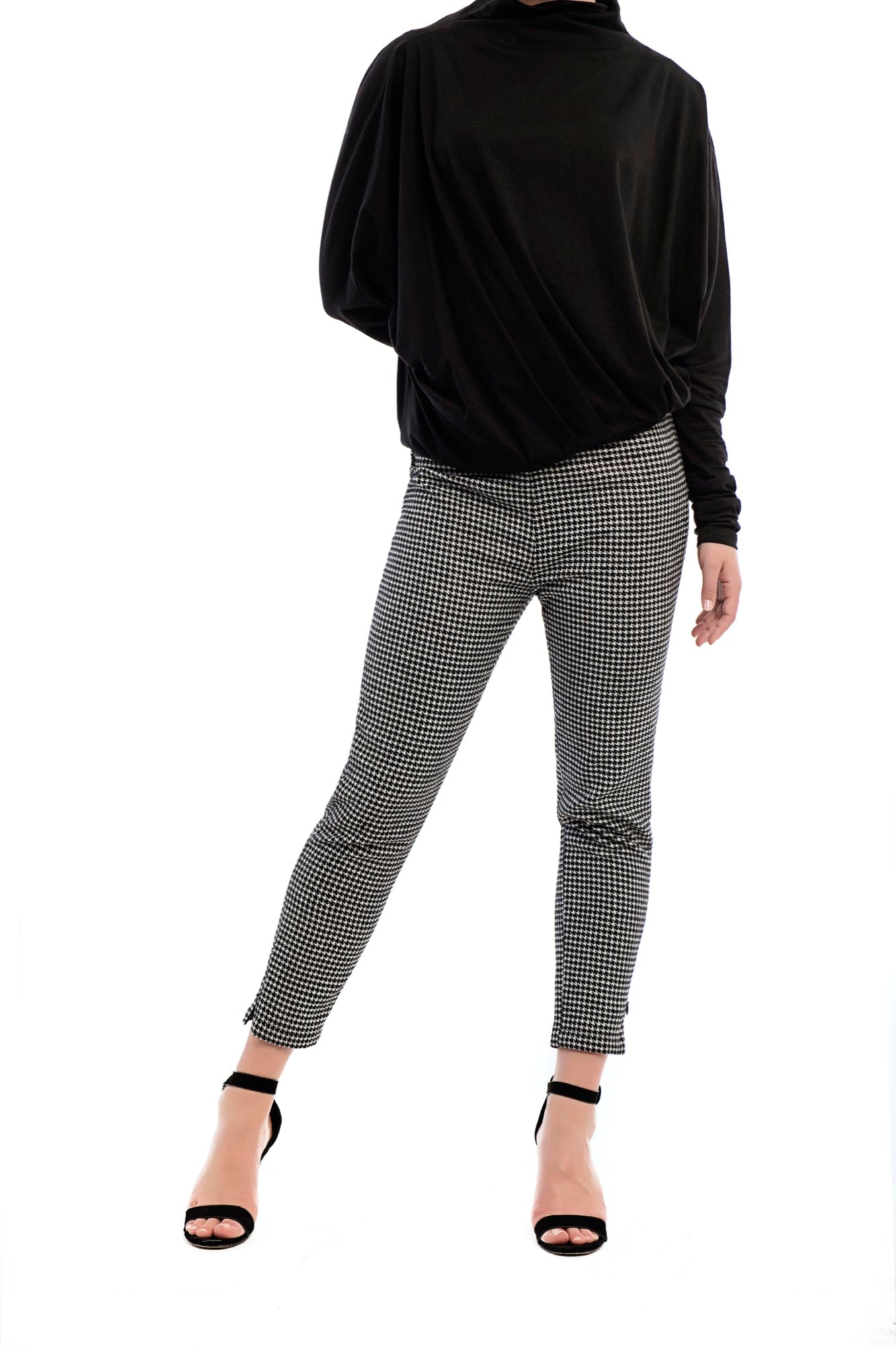 SORRELL Houndstooth Cropped Pants