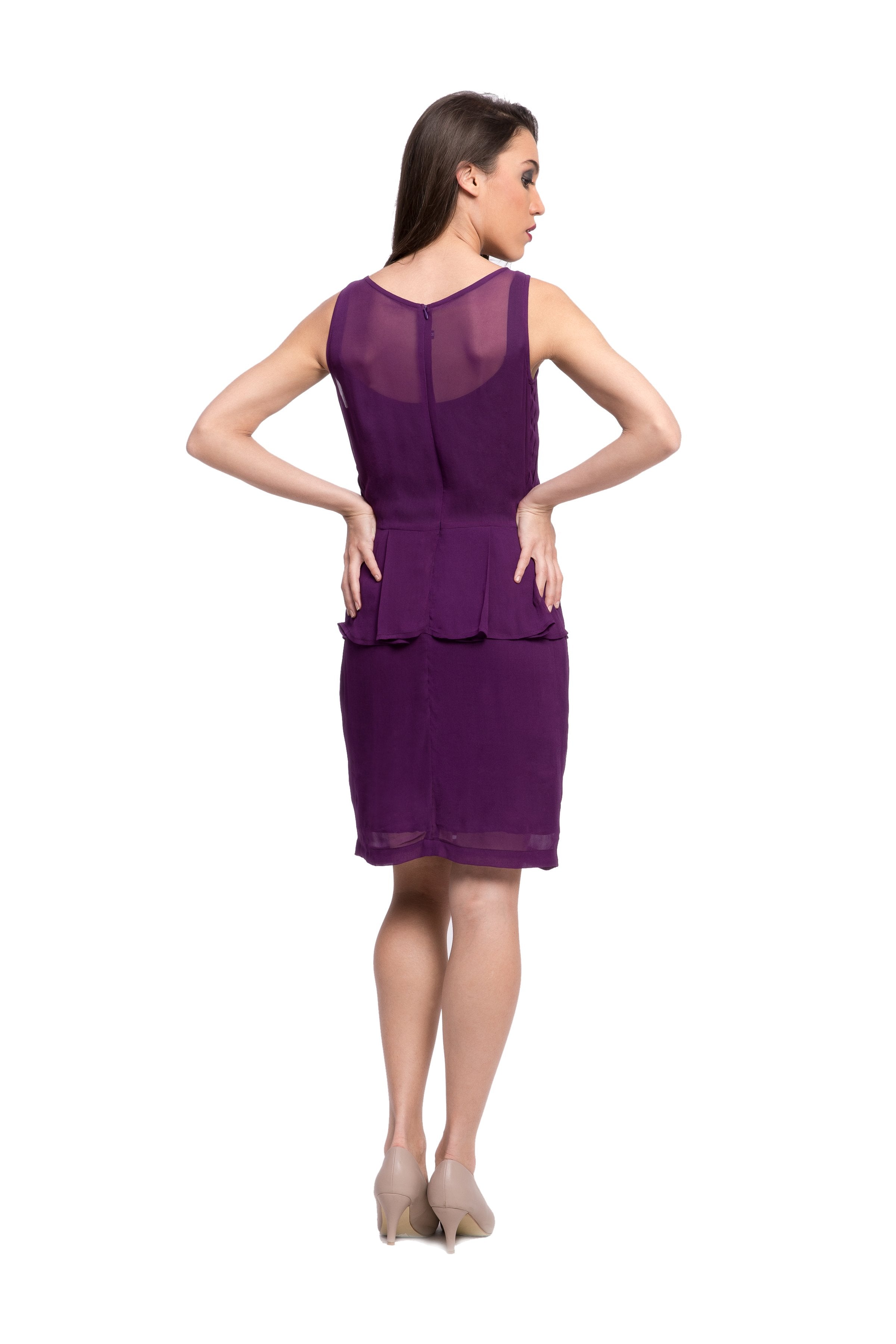 BROOMII Peplum Dress