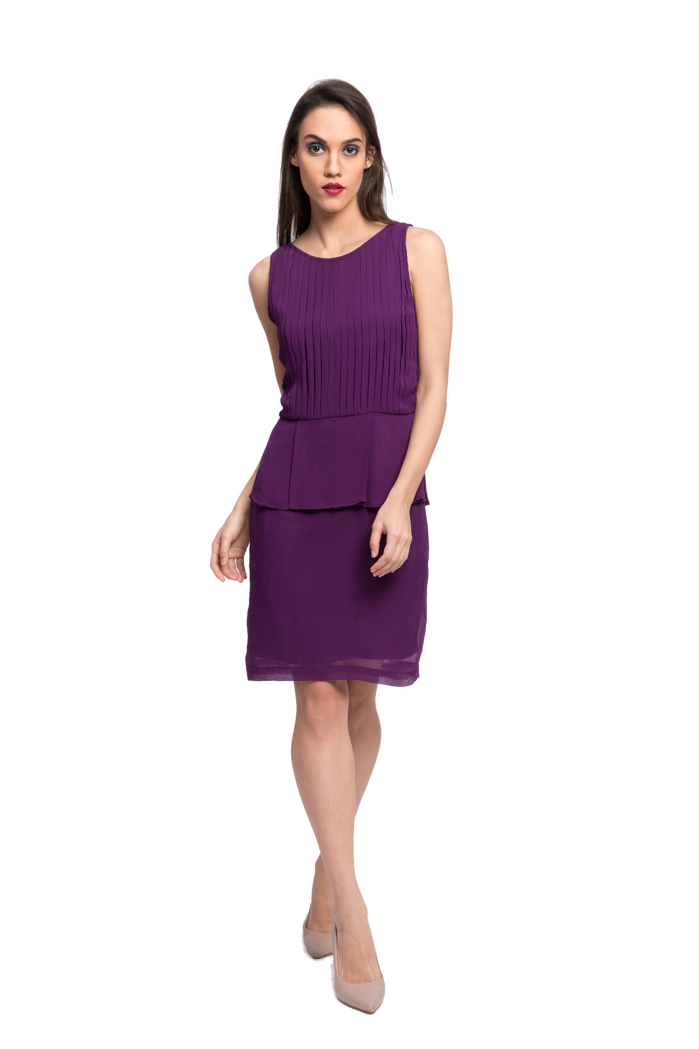 BROOMII Peplum Dress