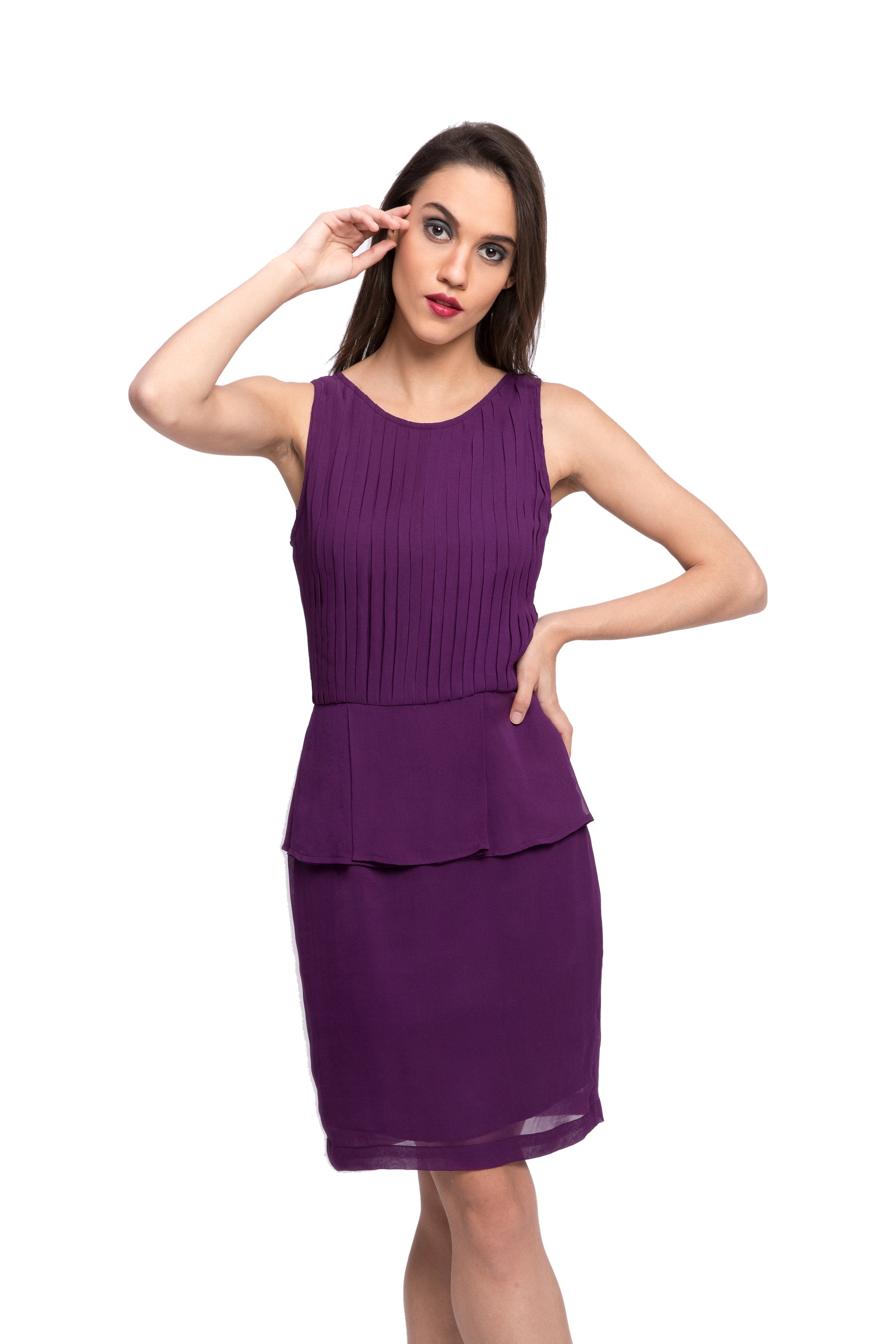 BROOMII Peplum Dress