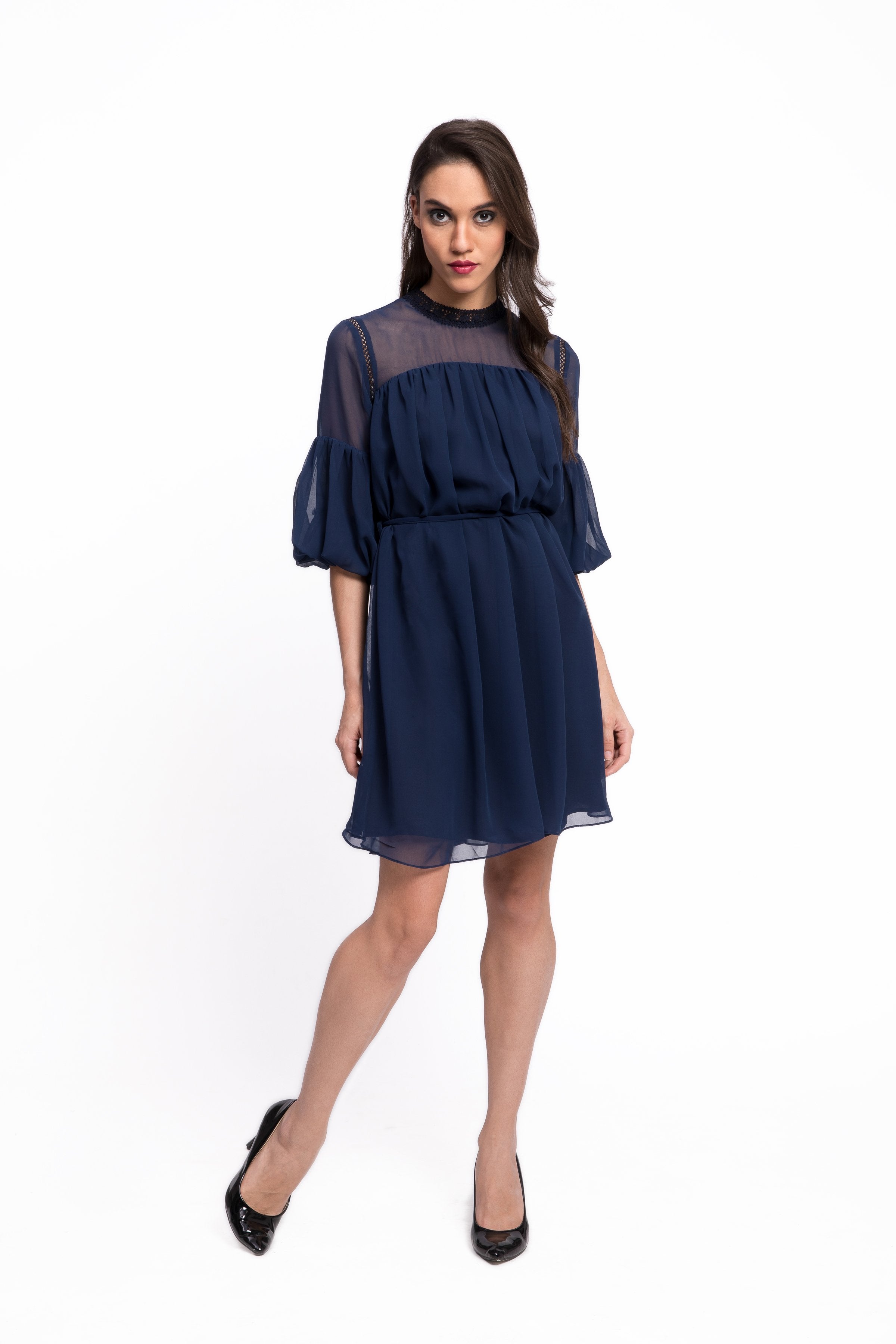ASPERA Bell Sleeve Dress
