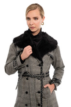 Load image into Gallery viewer, PARNASSIA  Faux Fur Coat