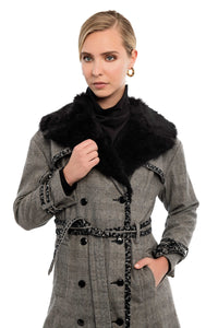 PARNASSIA  Faux Fur Coat