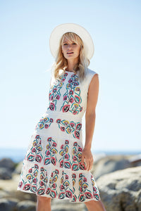 Calipurnia Embroidered Dress